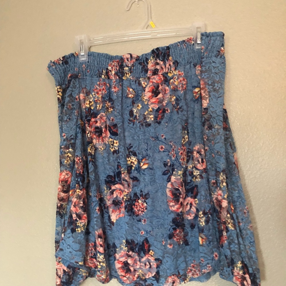 Floral Off the Shoulder Top